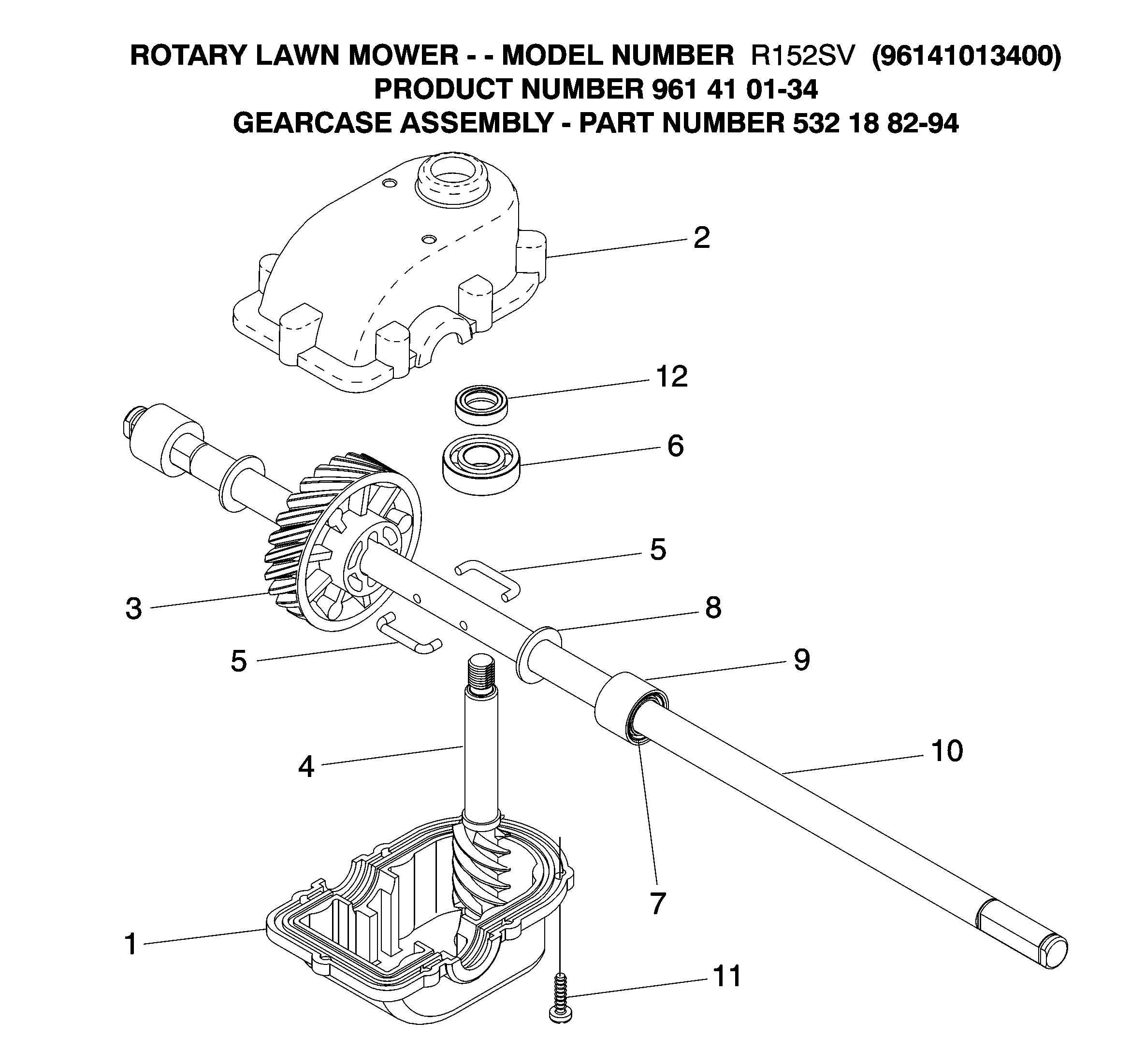 Husqvarna R152 SVH 96141013302 2008 02